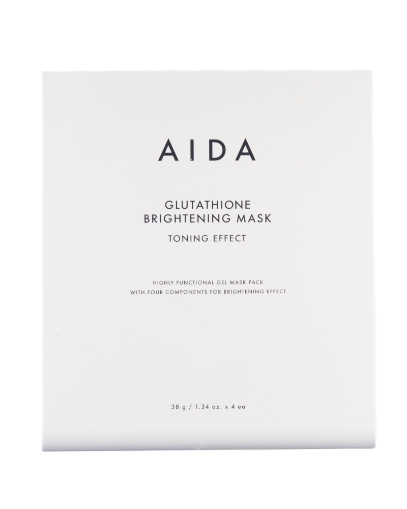 AIDA｜榖胱甘肽亮白面膜（4片／盒）