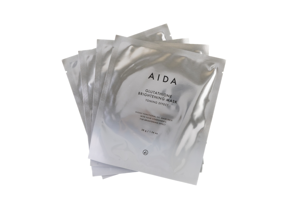 AIDA｜榖胱甘肽亮白面膜（4片／盒）