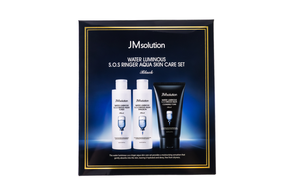 JMSOLUTION｜水光保濕補水保養組（黑盒版）