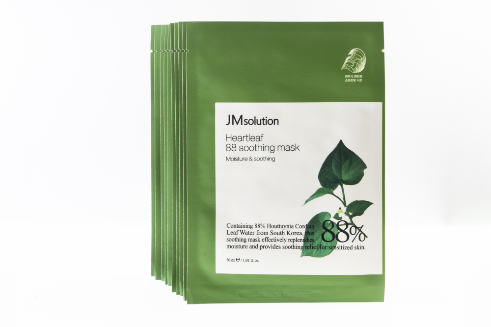 JMSOLUTION｜魚腥草 88 保濕舒緩面膜（10片／盒）