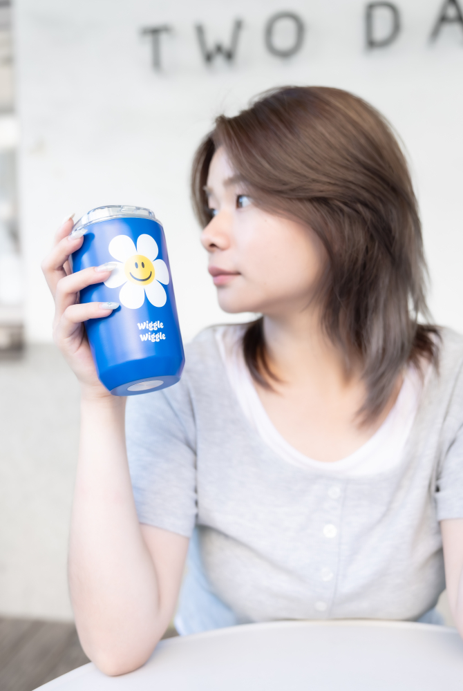 Wiggle Wiggle 俏皮小花隨身保溫杯-單個