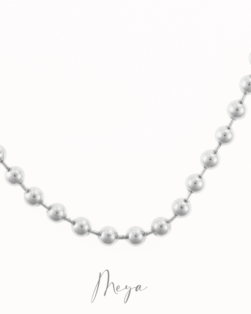 목걸이 大小圈特殊鍊項鍊 / 銀色