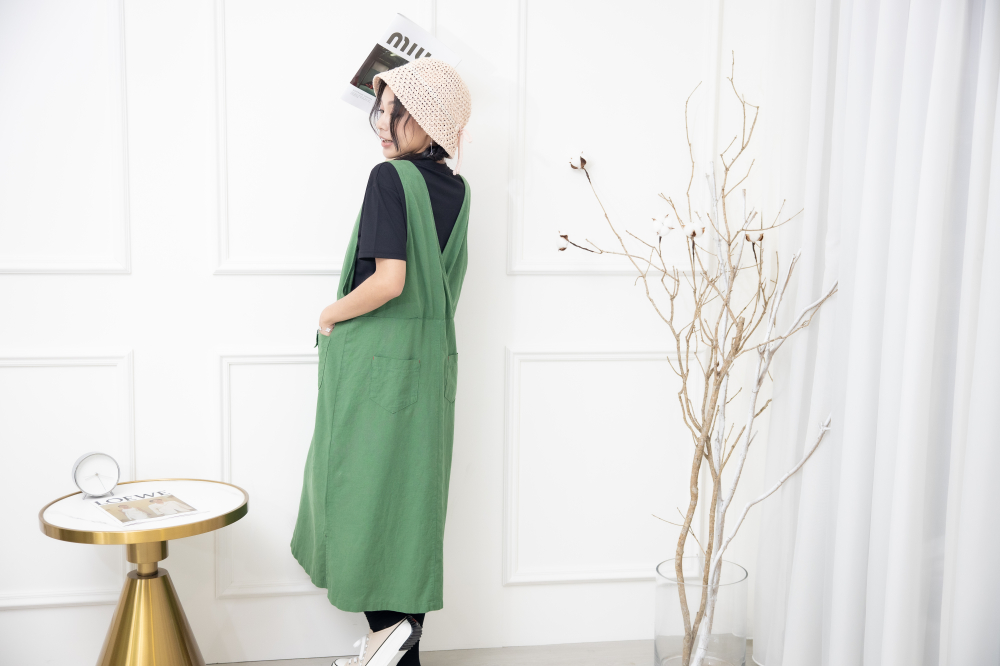 모자 蝴蝶結編織帽／淺粉色