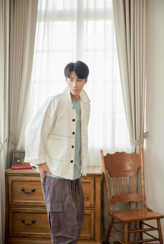 코트 長袖外套/白色