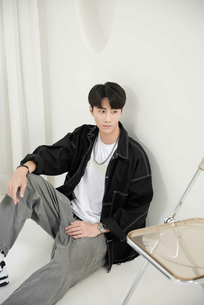 코트 長袖外套/黑色