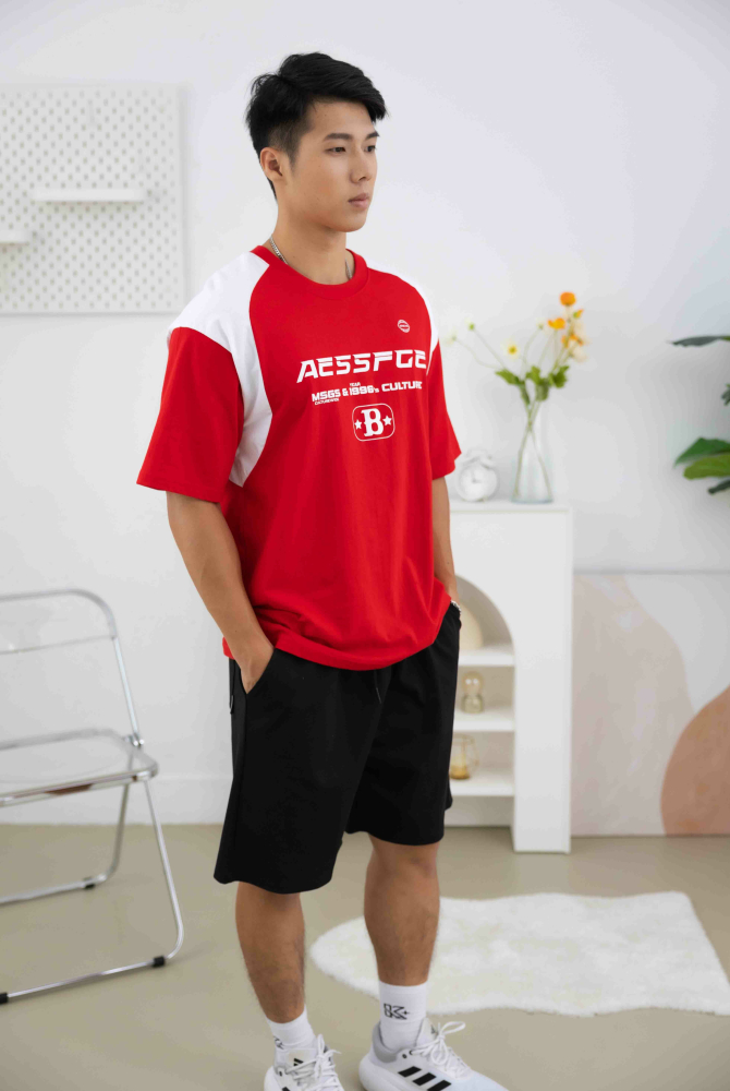 반바지 透氣棉短褲／黑色