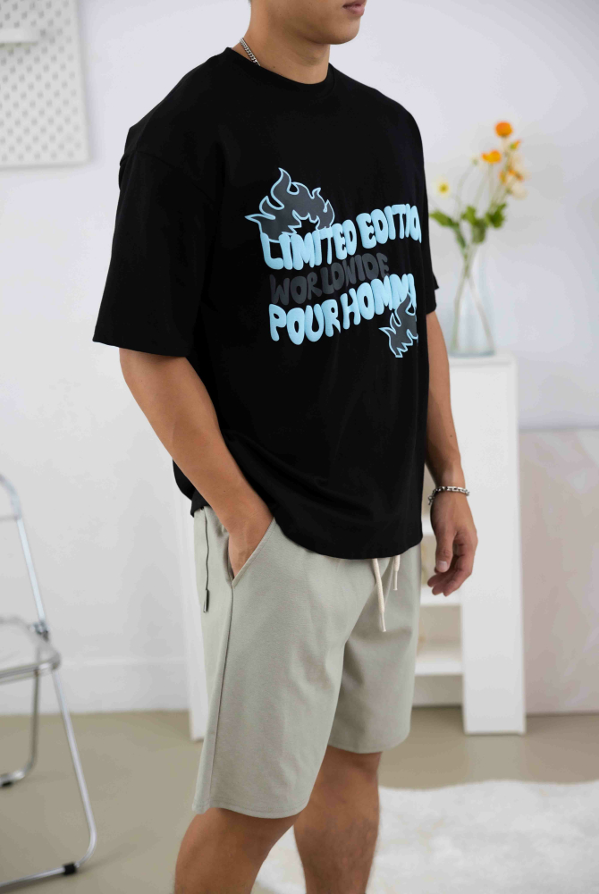 반바지 透氣棉短褲／灰色