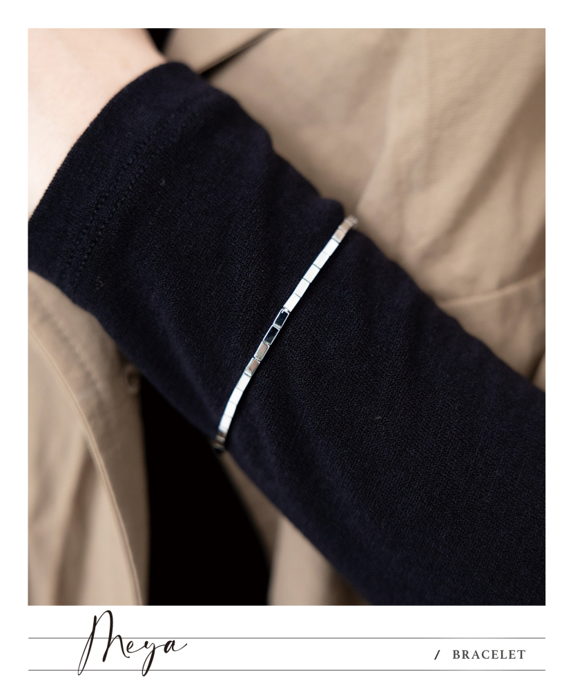 長方塊鏈 蝴蝶扣手鍊